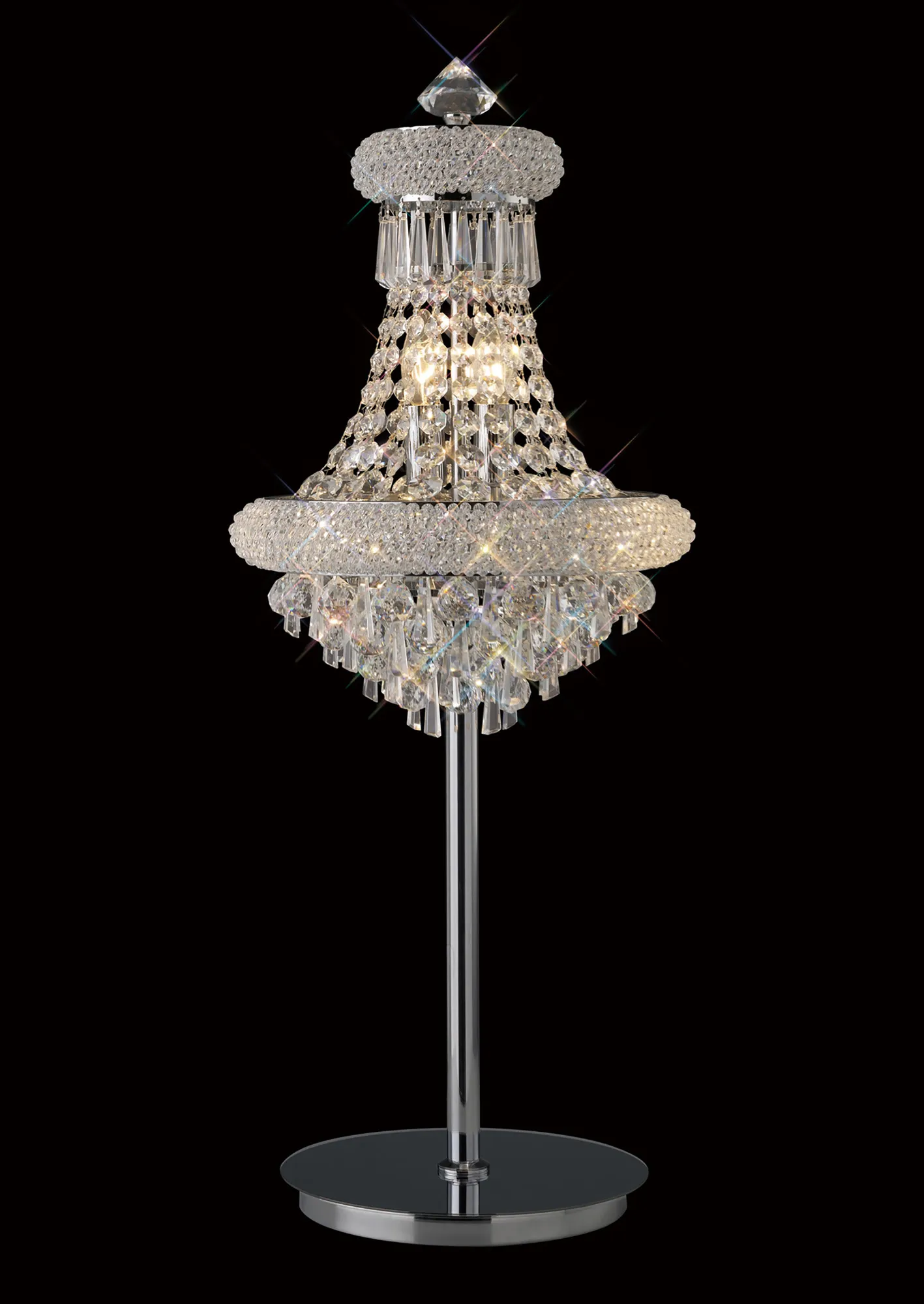 Alexandra Polished Chrome Crystal Table Lamps Diyas Designer Table Lamps Alexandra Polished Chrome Crystal Table Lamps Diyas Designer Table Lamps